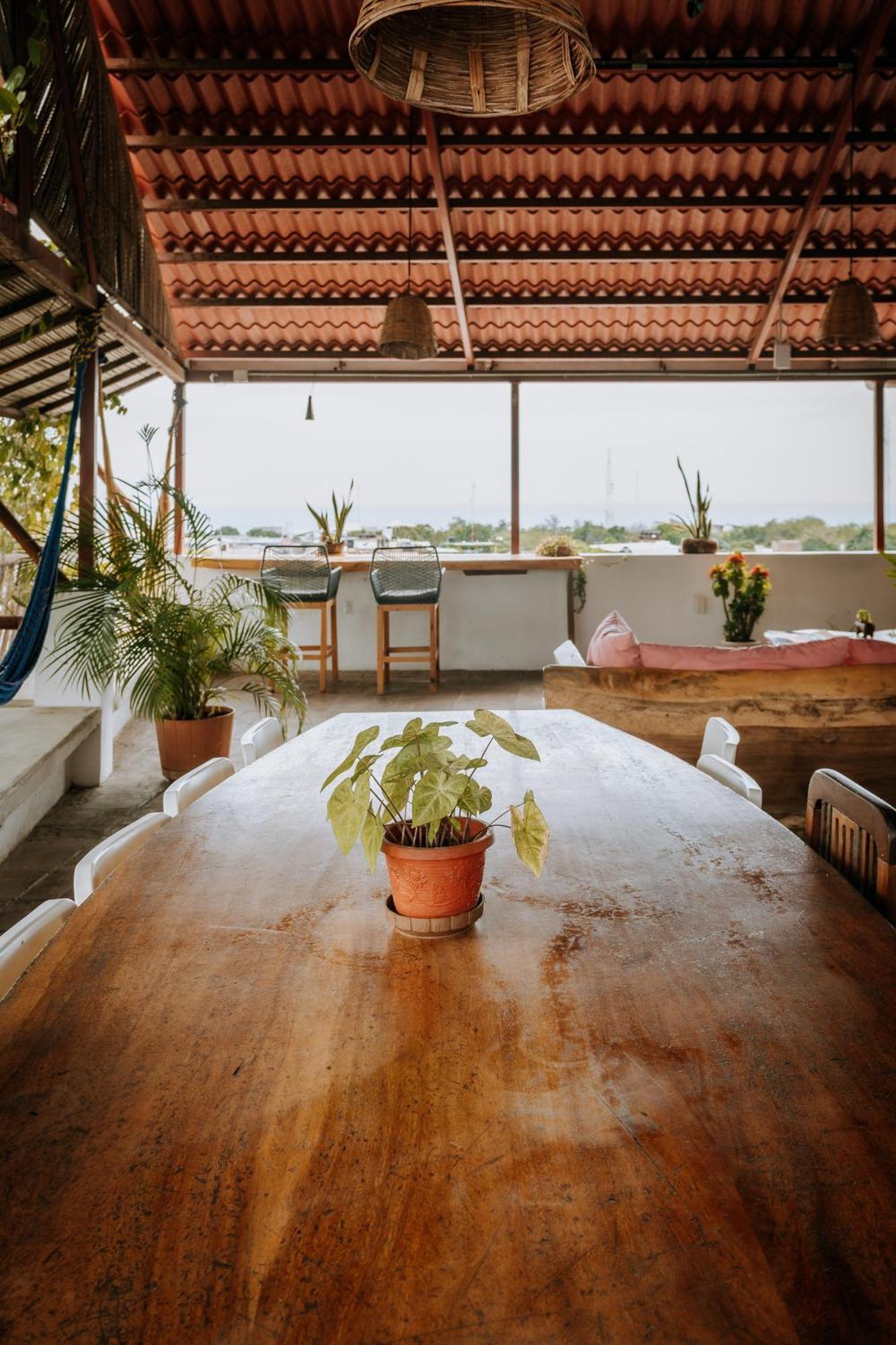 Terraza Puerto Hostel Puerto Escondido  Exterior photo